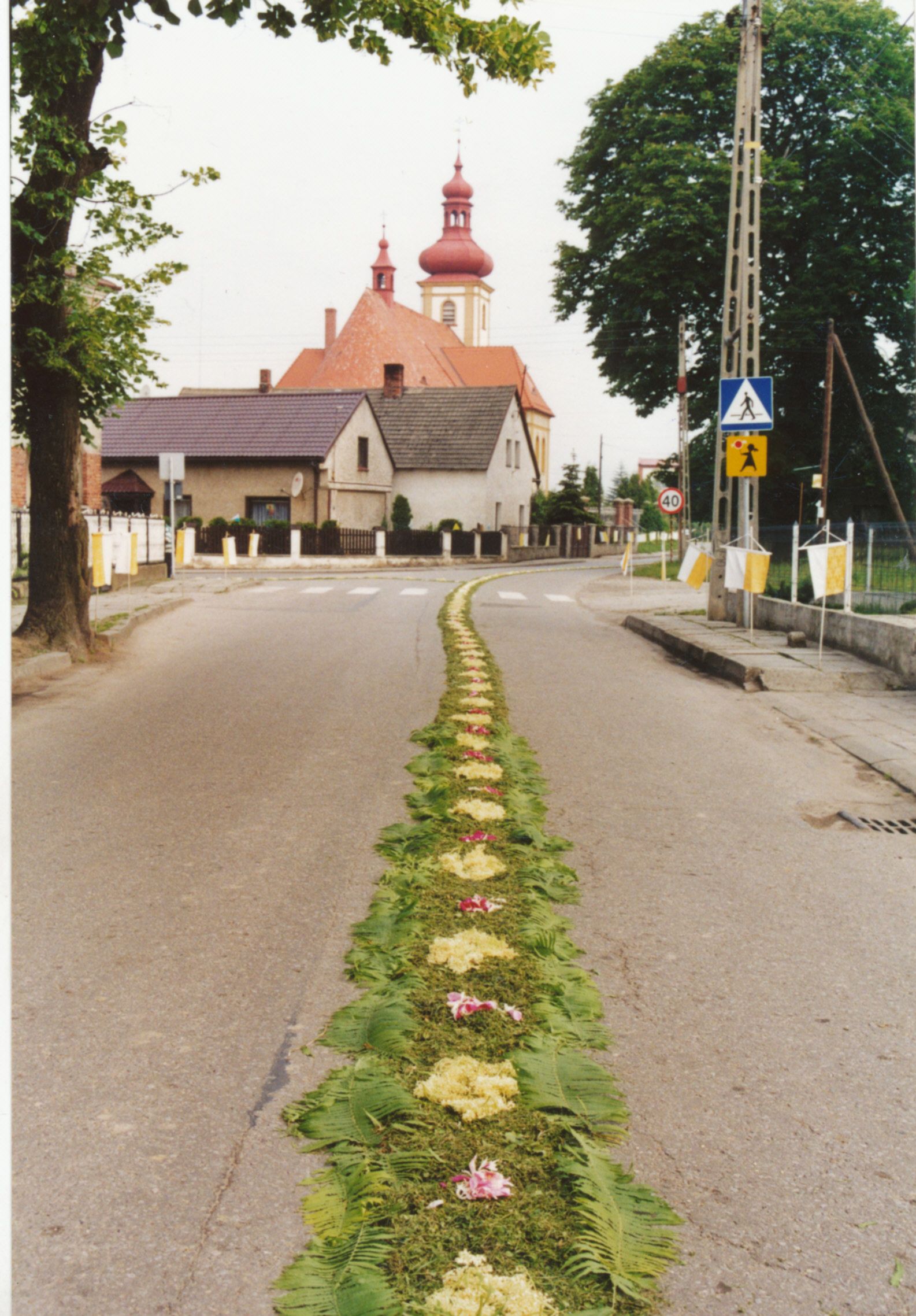 Read more about the article Boże Ciało (dywany kwietne) / Wojnowice
